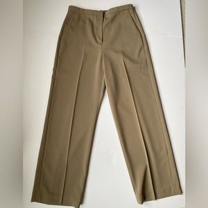 & Other Stories, relaxed press crease trouser, US size 6.  Color tan.